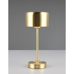 JEFF LED ZŁOTA MAT LAMPA PRZENOŚNA  RL R59151108
